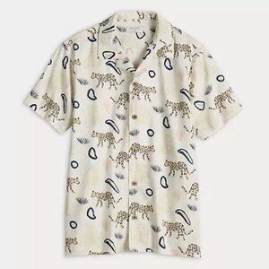 Men's Ocean Current Ausboro Button Front Shirt, Size: Small, Sands